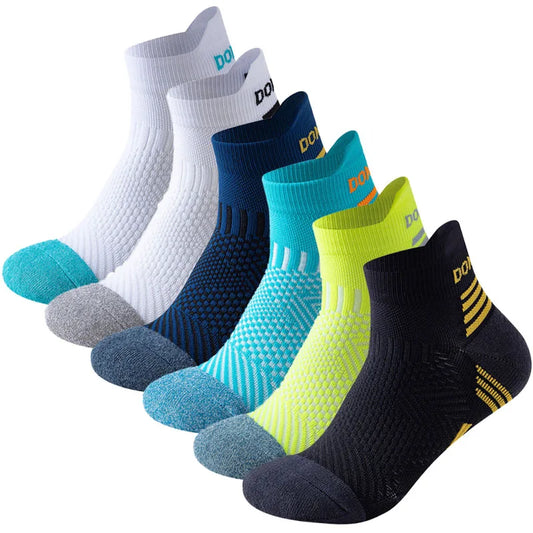 High Performance Marathon Running Sock Men Women Sports Fitness Cushioned and Nanotechnology